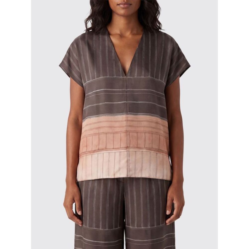 Alysi Top Woman Brown
